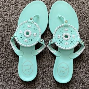 Jack Rogers Jelly Sandals Size 7.5